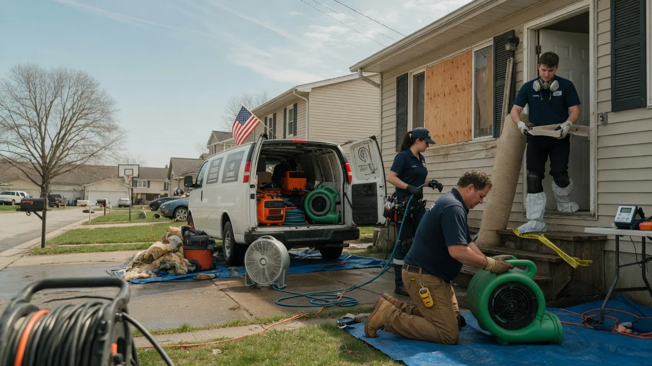 Water Damage Restoration in Holdenville, OK near me